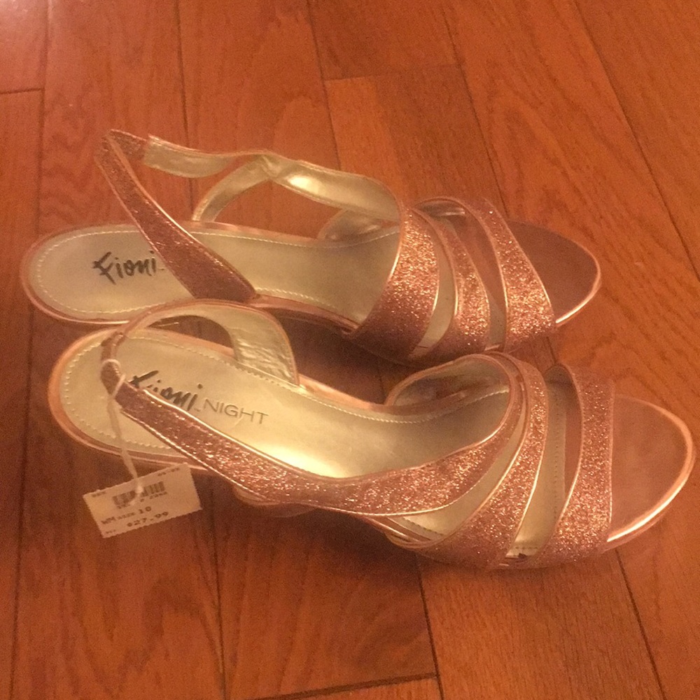 Fioni pink sparkle Shoes